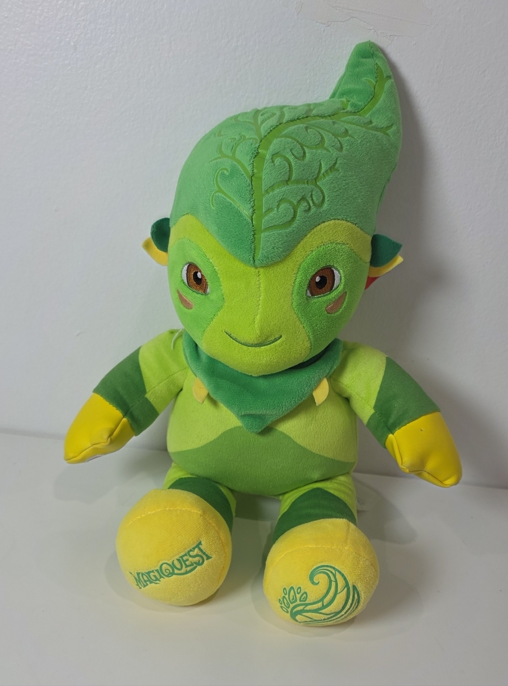 Build A Bear Great Wolf Lodge MagiQuest Foli  Stuffed Animal Plush Magic Quest